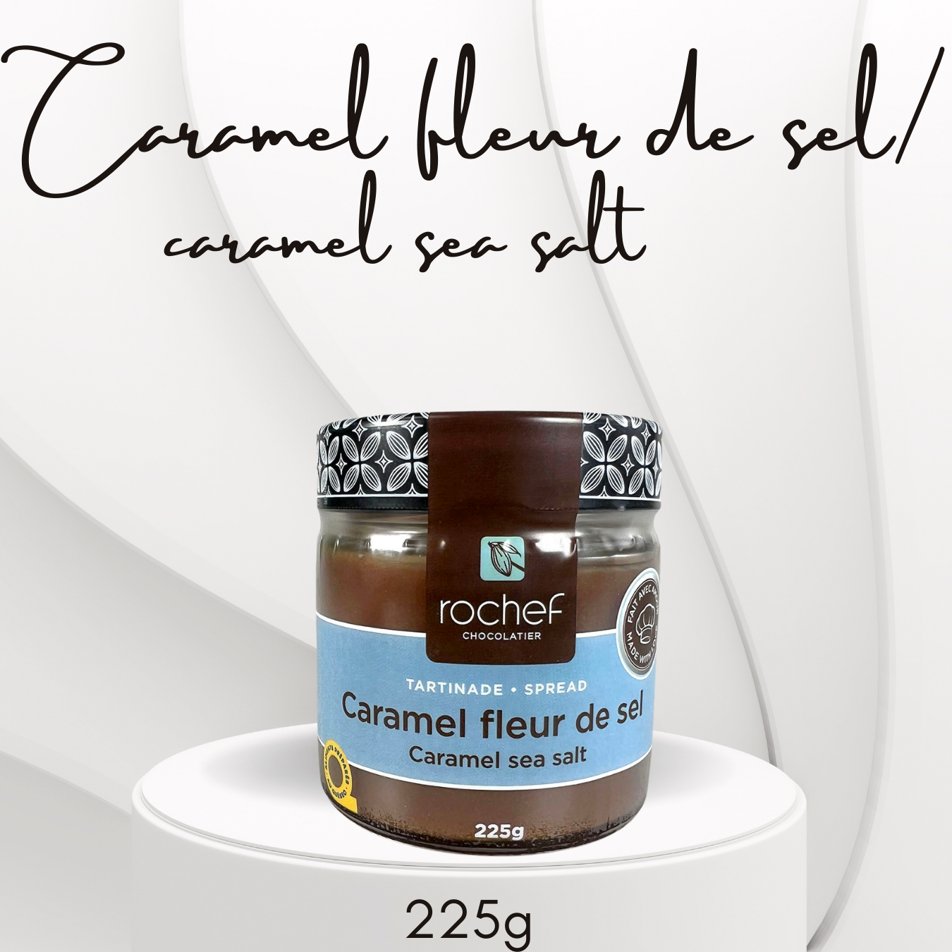 Sea salt caramel spread