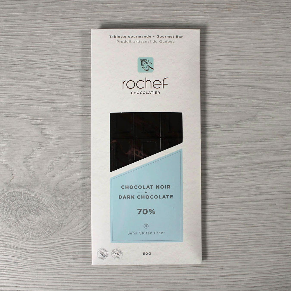 
                      
                        Dark chocolate 70% gourmet bar
                      
                    