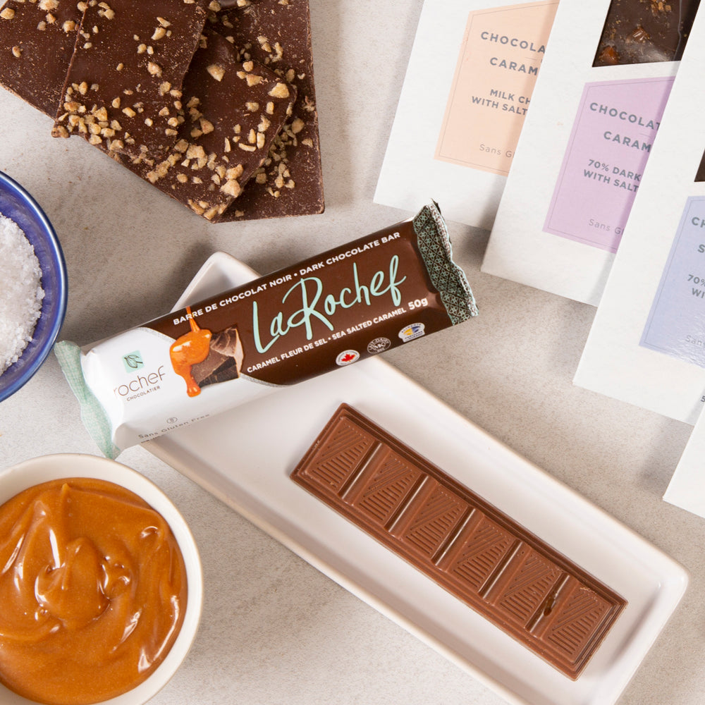 Soft salted caramel LaRochef bar