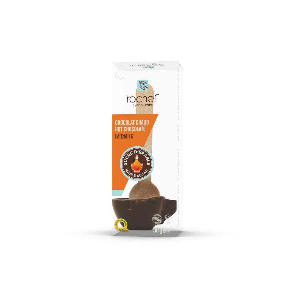 
                      
                        Milk and maple sugar hot chocolate on a spoon 50g
                      
                    