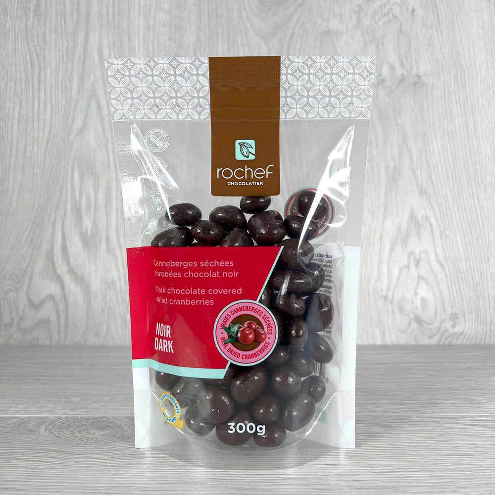 
                      
                        Dark chocolate covered real dried cranberries 300g
                      
                    