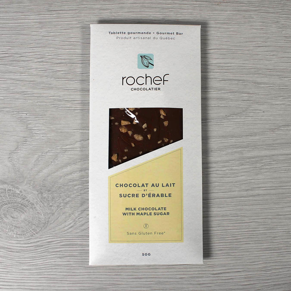 
                      
                        Maple Sugar Milk Chocolate Gourmet Bar 50g
                      
                    